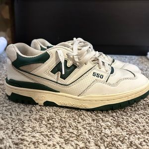 AIMÉ LEON DORE x NEW BALANCE WHITE GREEN 550s! 👟